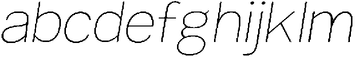 Ingrida Thin Italic otf (100) FONT