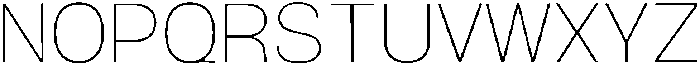 Ingrida Thin otf (100) Font UPPERCASE