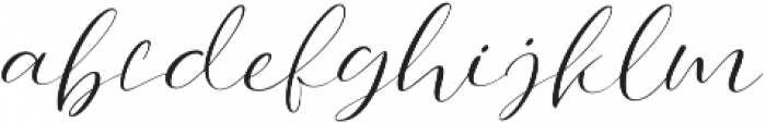 Ingry-Regular otf (400) Font LOWERCASE