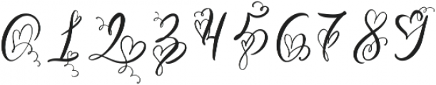 Initial Valentine ttf (400) Font OTHER CHARS