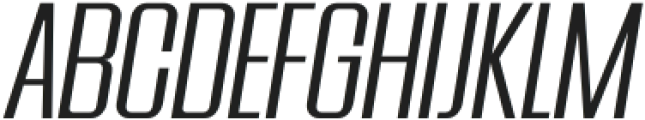 Initiate Light Oblique otf (300) Font UPPERCASE