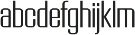 Initiate Light otf (300) Font LOWERCASE