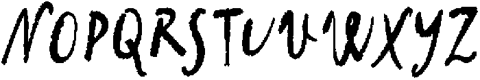 Ink On My Hands Regular otf (400) Font UPPERCASE