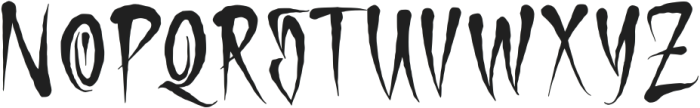 Ink Outlaw Regular otf (400) Font LOWERCASE