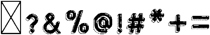Ink Regular otf (400) Font OTHER CHARS