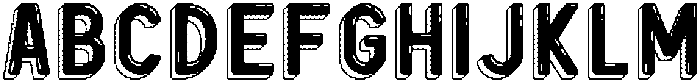 Ink Regular otf (400) Font UPPERCASE