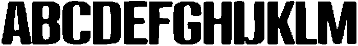 Ink Trap Display Regular otf (400) Font UPPERCASE