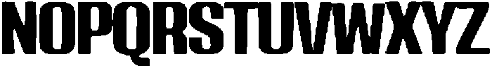 Ink Trap Display Regular otf (400) Font UPPERCASE