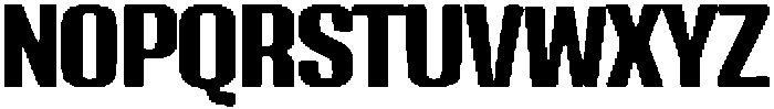 Ink Trap Display Regular otf (400) Font LOWERCASE