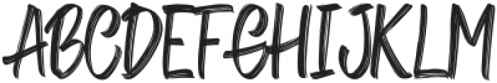 InkBrushScript otf (400) Font LOWERCASE