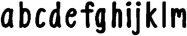 InkSlim Bold otf (700) FONT