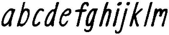 InkSlim Italic otf (400) FONT