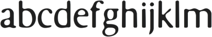 InkbleedSans-Regular otf (400) Font LOWERCASE