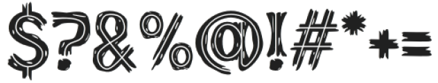 Inked Whimsy Four otf (400) Font OTHER CHARS