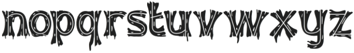 Inked Whimsy Four otf (400) Font LOWERCASE