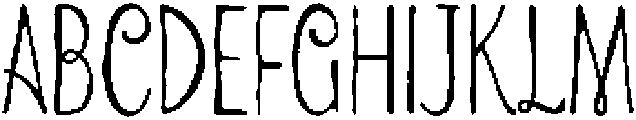 Inklio Bold Alt otf (700) Font UPPERCASE
