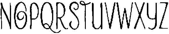 Inklio Bold Alt otf (700) Font UPPERCASE