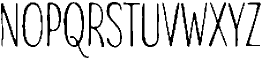 Inklio Bold otf (700) Font UPPERCASE