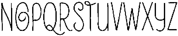 Inklio Regular Join otf (400) Font UPPERCASE