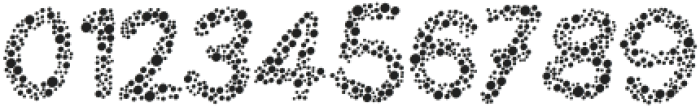 Inkpen Dots Italic otf (400) Font OTHER CHARS