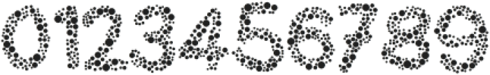 Inkpen Dots otf (400) Font OTHER CHARS