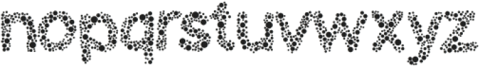 Inkpen Dots otf (400) Font LOWERCASE