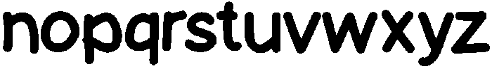 Inkpen Regular otf (400) Font LOWERCASE