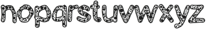 Inkpen Spotty otf (400) Font LOWERCASE