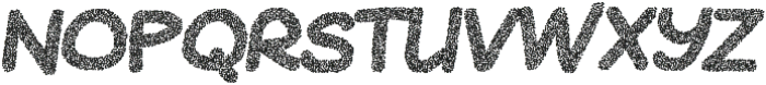 Inkpen Stipple Italic otf (400) Font UPPERCASE