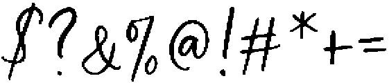 Inkspill Script Regular otf (400) Font OTHER CHARS