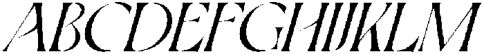 Inkveins Italic otf (400) Font UPPERCASE
