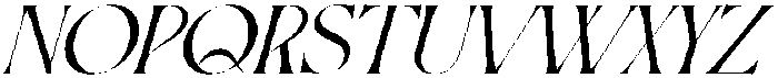 Inkveins Italic otf (400) Font UPPERCASE