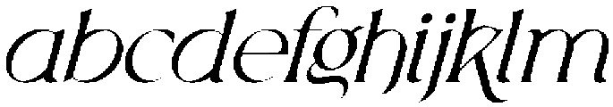 Inkveins Italic otf (400) FONT