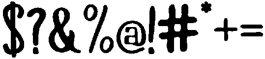 Inkwell Regular otf (400) Font OTHER CHARS