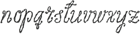 Inky Babe Regular ttf (400) Font LOWERCASE