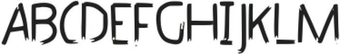 Inky Regular otf (400) Font UPPERCASE