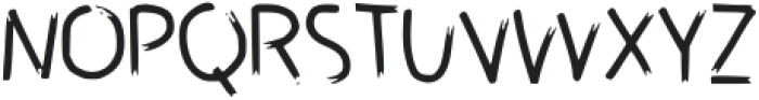 Inky Regular otf (400) Font UPPERCASE