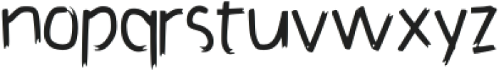 Inky Regular otf (400) Font LOWERCASE