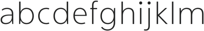 Innovate Extra Light otf (200) Font LOWERCASE