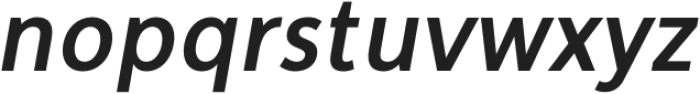 Innovate Semi Bold Oblique otf (600) Font LOWERCASE