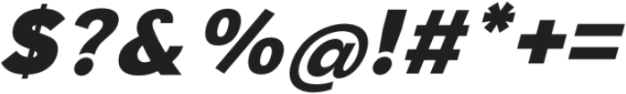 Inovasi Extra Bold Italic otf (700) Font OTHER CHARS