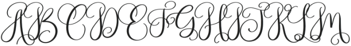 Inside Regular otf (400) Font UPPERCASE