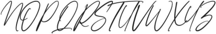 InsignaSignature-Regular otf (400) Font UPPERCASE