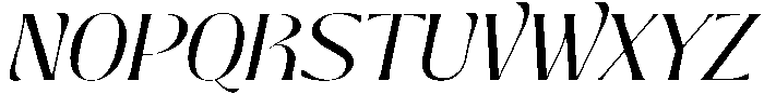 InstaAvant-Italic otf (400) Font UPPERCASE