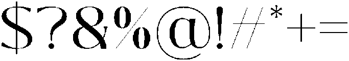 InstaAvant-Regular otf (400) Font OTHER CHARS