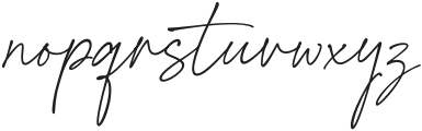 InstylesCollectiveScript otf (400) Font LOWERCASE