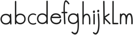 Integrity otf (400) Font LOWERCASE