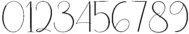 Intelligent Regular otf (400) Font OTHER CHARS
