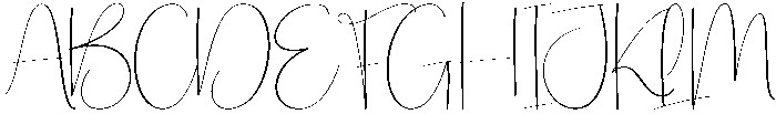 Intelligent Regular otf (400) Font UPPERCASE