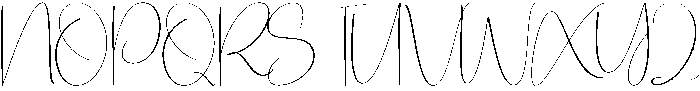 Intelligent Regular otf (400) Font UPPERCASE